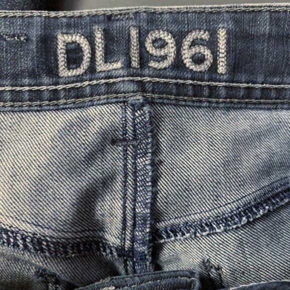 DL1961 Grace Blue 4 Way Stretch Hi Rise Jeans - Picture 8 of 11